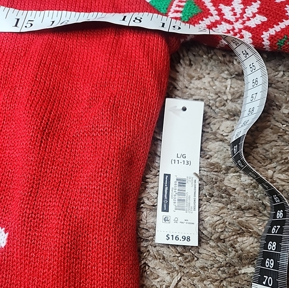 No Boundaries Juniors Christmas Sweater L (11-13) - Picture 7 of 8